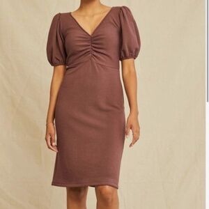 Amour Vert cotton knit dress